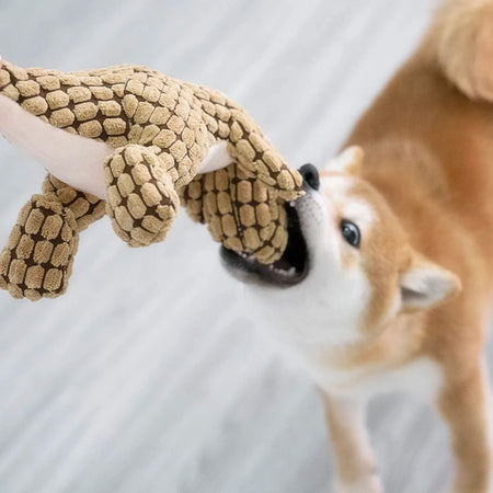 Cats and Dogs Pet Plush Dinosaur Toys Interactive Dog Chew Toys Plush Stuffing Pet Supplies Dog Toys for Small Dogs